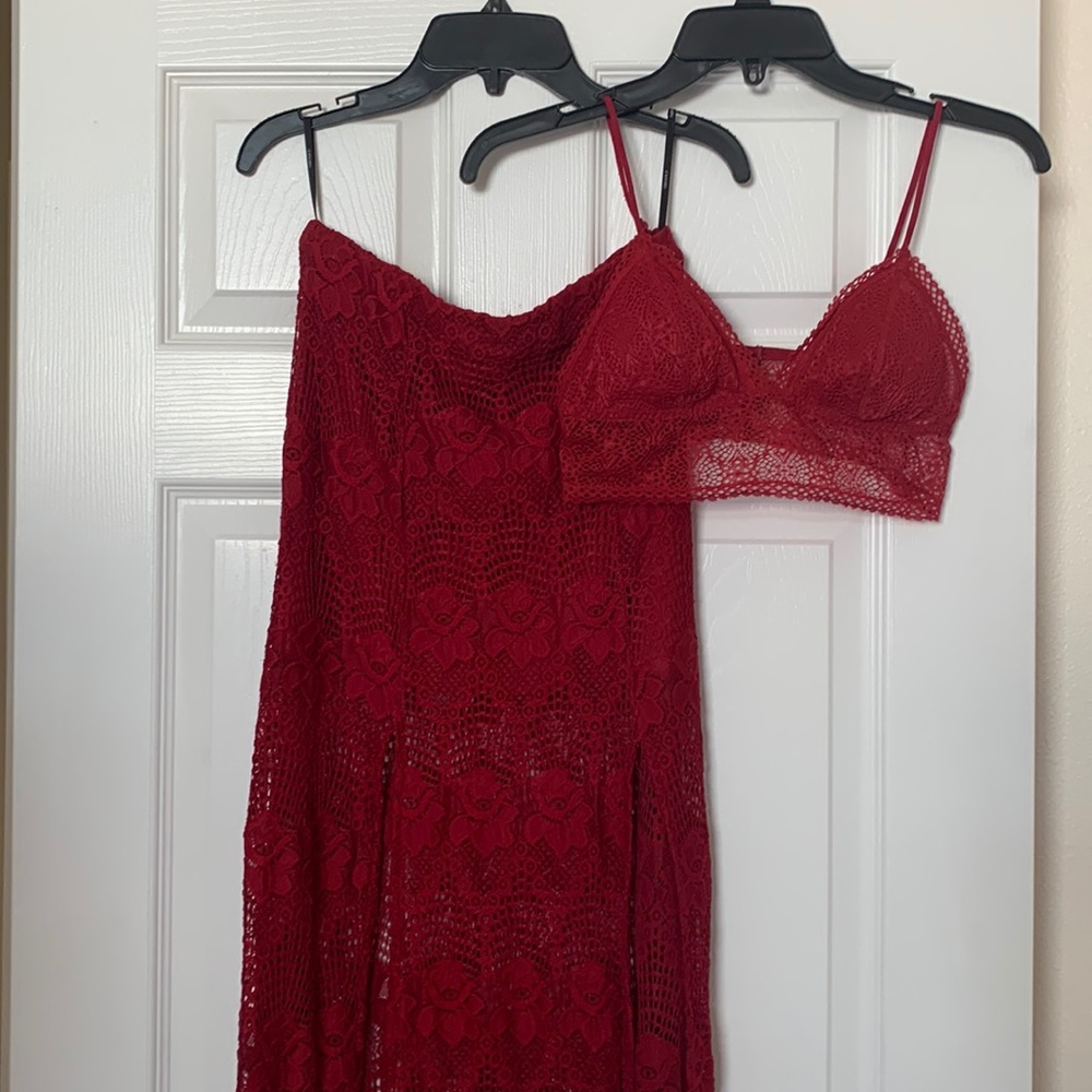 Bralette + skirt set